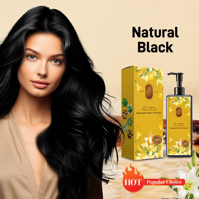 🔥Natural Black/🔥Buy 1 Bottle Bonus 1 Comb